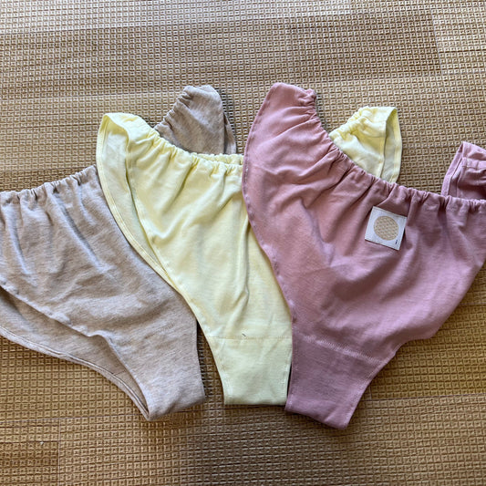 期間限定!!エアリータンガ Tao Panty(3色アソートセット) プラス♡ふわふわオーガニックコットンpanty