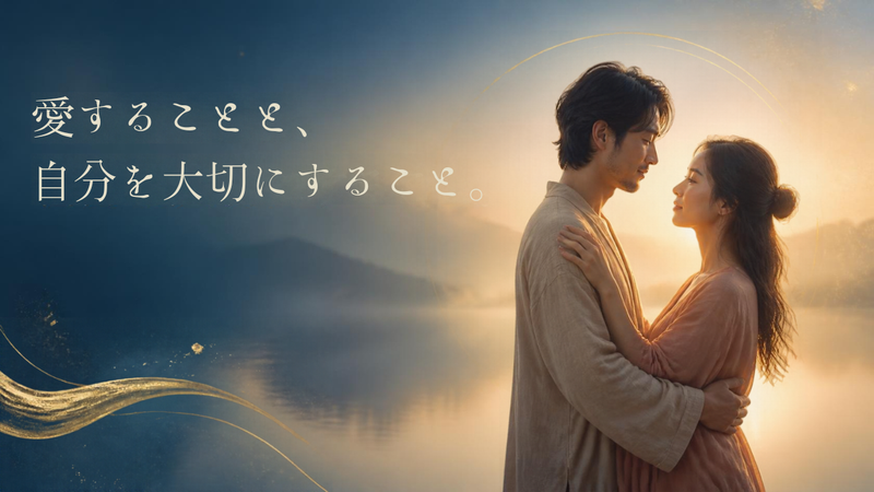 愛することと、自分を大切にすること。